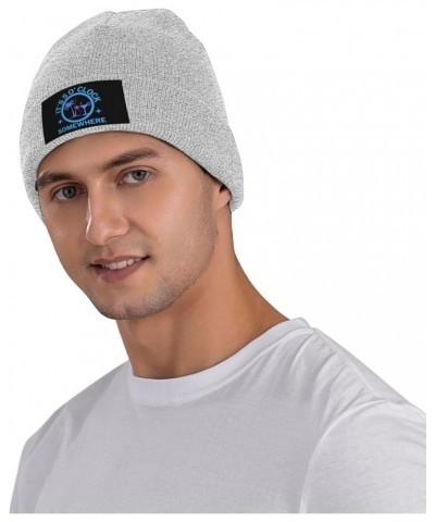 Its 5 O' Clock Somewhere Beanie Men Women Warm Knit Hat Funny Fashion Winter Cap Gray $11.87 Skullies & Beanies