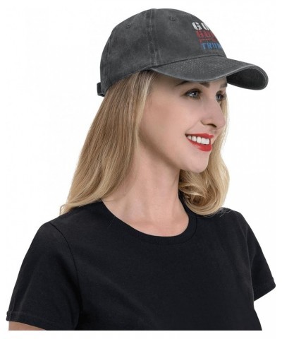 God Guns and Trump Hat Trump 2024 Hat Fuck Joe Biden Hat Vote Republican Save America Hat Baseball Cap Cowboy Hats Black $8.7...