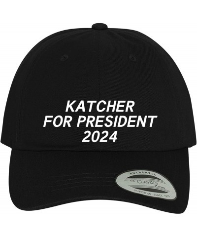 Katcher for President 2024 - Comfortable Dad Hat Baseball Cap Black $22.62 Baseball Caps