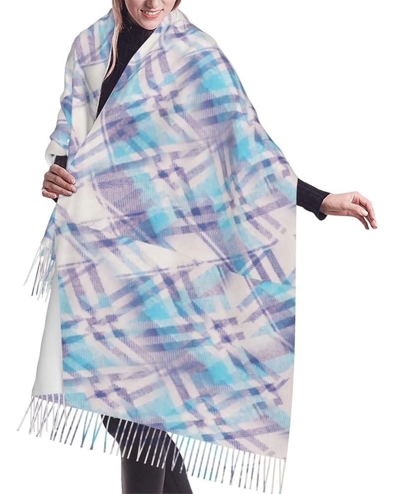 Flannel-Illustration Cashmere Fringe Scarf Autumn And Winter Scarves The Most Soft Classic 7 $16.51 Scarves