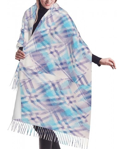 Flannel-Illustration Cashmere Fringe Scarf Autumn And Winter Scarves The Most Soft Classic 7 $16.51 Scarves