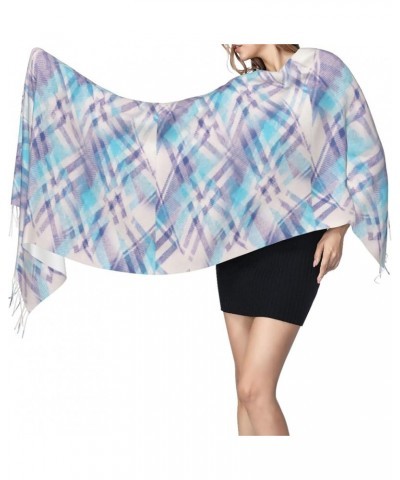 Flannel-Illustration Cashmere Fringe Scarf Autumn And Winter Scarves The Most Soft Classic 7 $16.51 Scarves