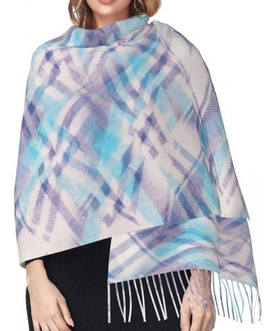 Flannel-Illustration Cashmere Fringe Scarf Autumn And Winter Scarves The Most Soft Classic 7 $16.51 Scarves