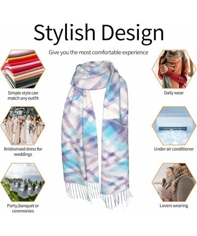 Flannel-Illustration Cashmere Fringe Scarf Autumn And Winter Scarves The Most Soft Classic 7 $16.51 Scarves