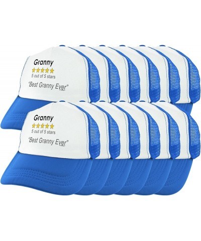 Granny 5 Out of 5 Stars Best Granny Ever Trucker Hat 12 Blue $43.50 Baseball Caps