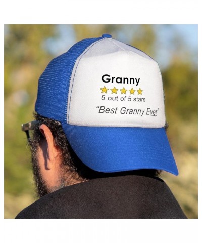 Granny 5 Out of 5 Stars Best Granny Ever Trucker Hat 12 Blue $43.50 Baseball Caps