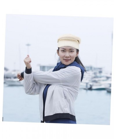 1 PC Octagonal Hat Tan Hats for Women Felt Hats for Women Golf Scally Hat Hat De Mujer Newsboy Hat White $12.46 Berets