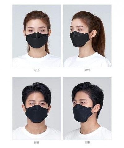 [30 Pack]Kf94 Masks [Individually Packaged] Unisex, 4-Layer Mask, Tri-Folding Style for Adult and Older (30Pcs, Pink) Black 3...