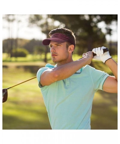 My Identity is in Christ Sports Sun Visor Hat for Men Women,Empty Top Sun Hats Topless Cap,Black Red $13.39 Visors