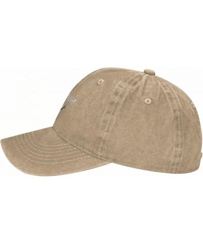 Captain with A Boat Anchor Cowboy Baseball Cap Adjustable Men's and Women's Cotton Dad Baseball Cap Natural $16.80 Baseball Caps