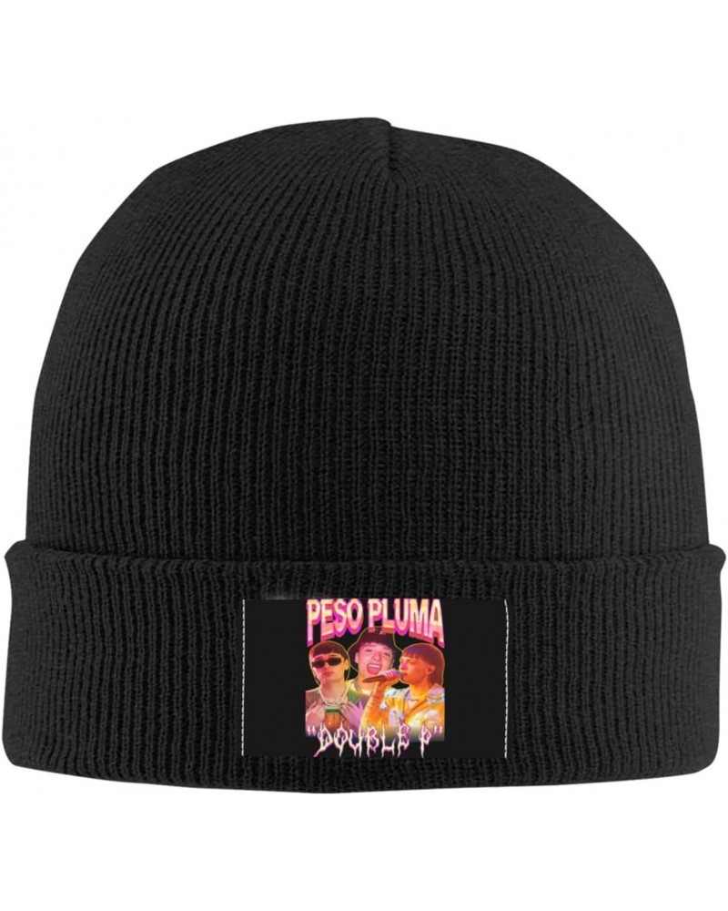 Peso Classic Musician Pluma Beanie Soft Knit Caps Skull Hat for Men Women Winter Hat Unisex Knit Cuffed Beanies Comfortable R...