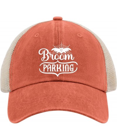 Broom Parking with a bat hat Camp hat Running hat Men Gifts for Daughter Summer Cap Saffron02 $11.33 Sun Hats