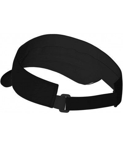 Trans Demiboy Pansexual Flag Unisex Sun Visor Cap - Ultimate UV Protection for Stylish Outdoor Fun! Black $11.07 Visors