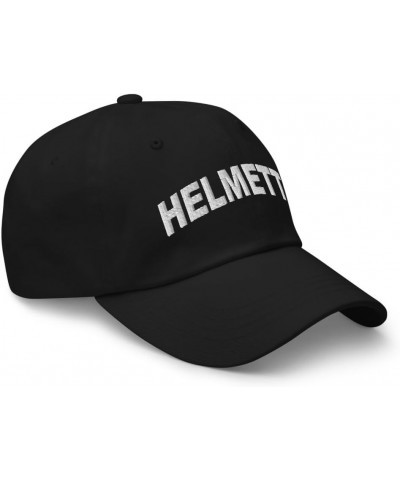 Helmetta New Jersey Hat Helmetta NJ Cap Embroidered Dad Hat Adjustable Strap Closure Unisex Black $17.20 Baseball Caps