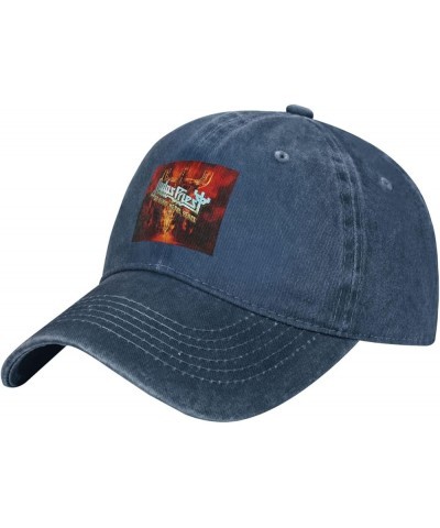 Judas Music Priest Baseball Cap Denim Hat Outdoor Adjustable Classic Unisex Washed Cotton Soft Cap Black Navy Blue $9.95 Base...