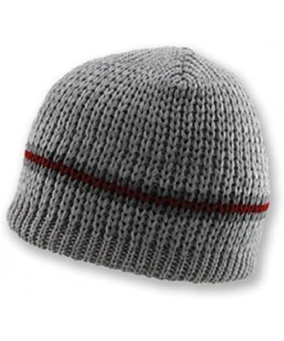 Men's Beanie Stone/Rust $13.88 Skullies & Beanies