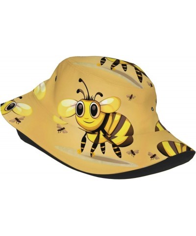 Unisex Fashion Bucket Hat - Beach Sun Visor for Men and Women, Lightweight Outdoor Bucket Cap-Zebra Cute Cartoon Bee $15.46 B...