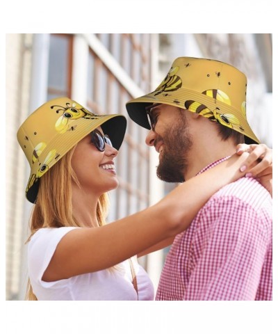 Unisex Fashion Bucket Hat - Beach Sun Visor for Men and Women, Lightweight Outdoor Bucket Cap-Zebra Cute Cartoon Bee $15.46 B...