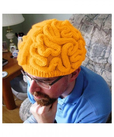 Womens Mens Winter Warm Hat Crochet Slouchy Beanie Oversized Winter Hats 2022 Printed Faux Fur Pom Knitted Caps Yellow $9.09 ...