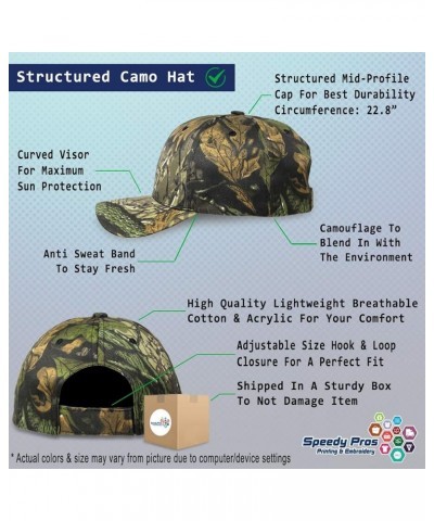 Camo Baseball Cap Be The Change Style B Cotton Hunting Dad Hats for Men & Women Forest Tree Green $15.59 Baseball Caps