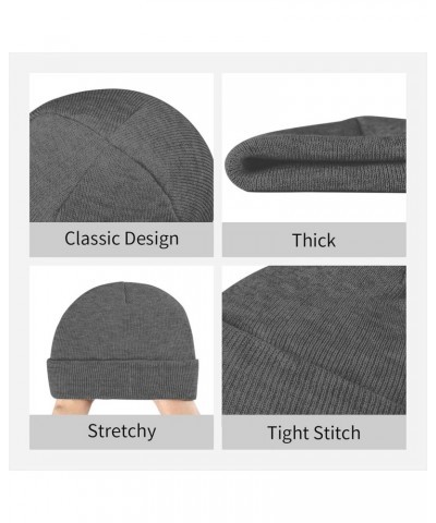 Funny Normal People Scare Me Mens Winter Beanie Hats Warm Knit Hats Skull Cap Winter Hat for Women Deep Heather $9.58 Skullie...