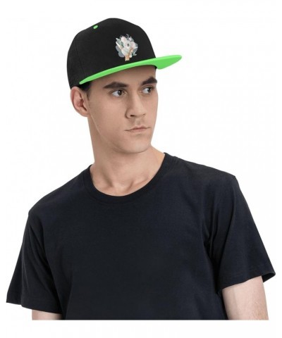 Sleeping Koala Baseball Cap for Men Women Snapback Hat Adjustable Flat Bill Hats Green $14.34 Baseball Caps