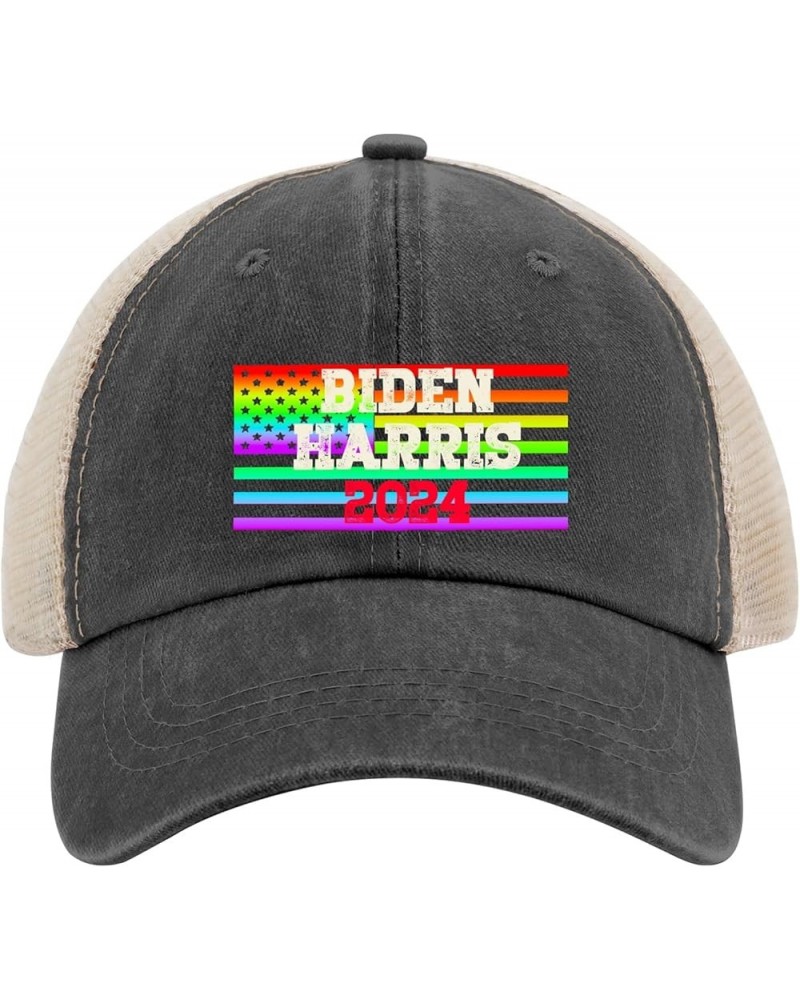 Biden Harris 2024 Caps River Hat Mens Golf Hat Gifts for Women Golf Hats Allblack $10.78 Sun Hats