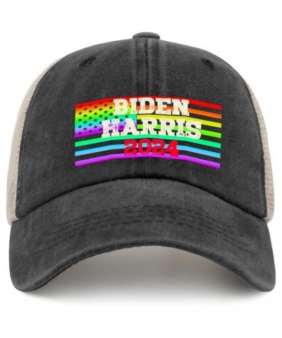 Biden Harris 2024 Caps River Hat Mens Golf Hat Gifts for Women Golf Hats Allblack $10.78 Sun Hats