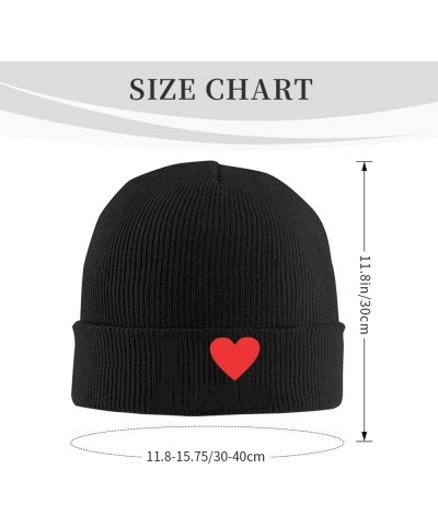 Jesus - I Love Jesus Beanie Hat Men Winter Warm Hat Women Knit Stocking Hat Slouchy Skull Cap Knitted Hat Black Black $9.95 S...