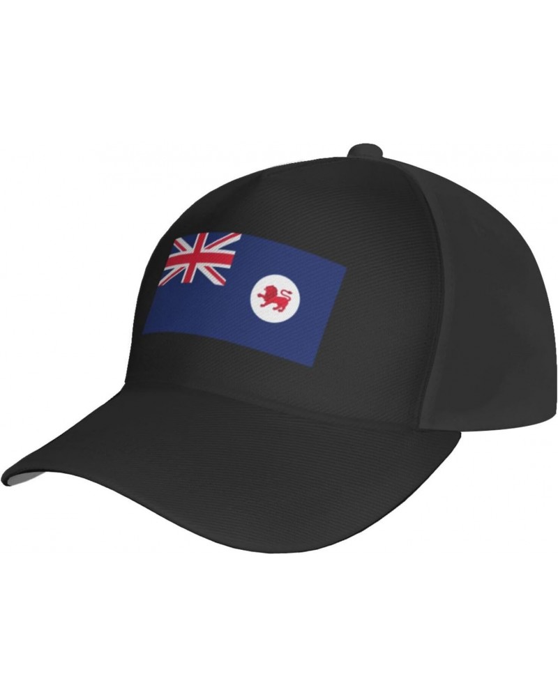 Adjustable Flag of Tasmania Baseball Cap for Men Women Baseball Hat Outdoor Casual Breathable Caps Trucker Hats Sun Hat Black...