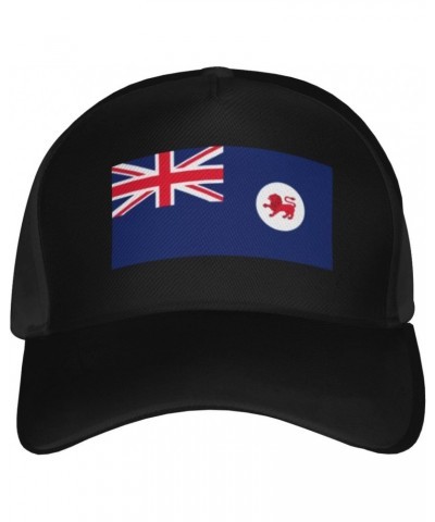 Adjustable Flag of Tasmania Baseball Cap for Men Women Baseball Hat Outdoor Casual Breathable Caps Trucker Hats Sun Hat Black...