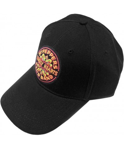 The Beatles Sgt Pepper Drum Black Baseball Cap Size One Size $9.59 Baseball Caps