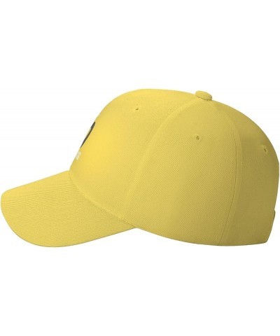 Say No to Drugs Hat Baseball Cap Fashion Dad Hat Curved Brim Snapback Caps for Men Women Yellow $8.95 Baseball Caps