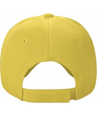 Say No to Drugs Hat Baseball Cap Fashion Dad Hat Curved Brim Snapback Caps for Men Women Yellow $8.95 Baseball Caps