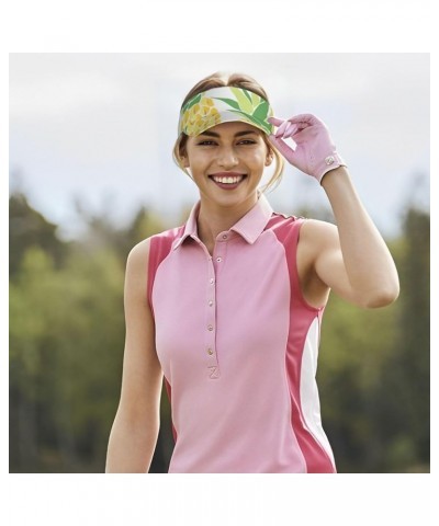 Sunscreen Visor Hats for Women & Men,Sport Empty Top Tennis Golf Sun Cap Brown_19 $10.24 Visors