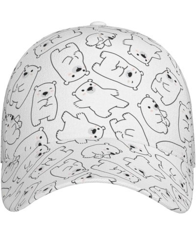 Cute Dog Baseball Cap Men Women - Classic Adjustable Plain Hat Cute Bear23 $23.42 Baseball Caps