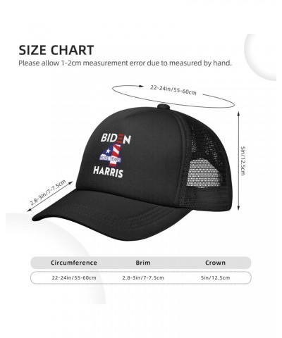 Joe Biden Kamala Harris 47 th President USA America 2024 Election Baseball Cap Adjustable Casual Mesh Hats Duck Tongue Hat fo...