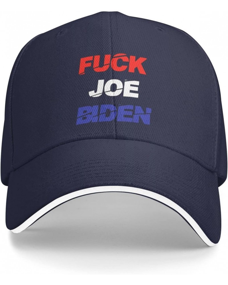 Fuck Joe Biden Sucks Funny Election Anti-Biden Trucker Hats Adjustable Baseball Golf Cap Casquette Hat Outdoor Navy Blue $11....