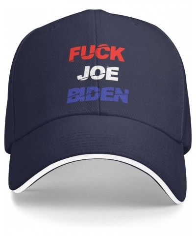 Fuck Joe Biden Sucks Funny Election Anti-Biden Trucker Hats Adjustable Baseball Golf Cap Casquette Hat Outdoor Navy Blue $11....