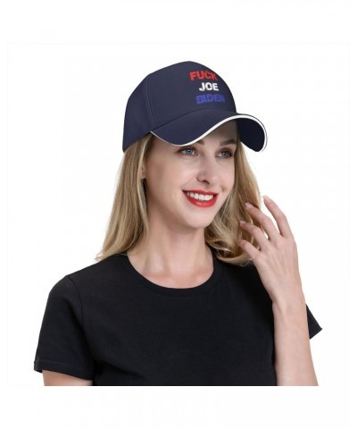 Fuck Joe Biden Sucks Funny Election Anti-Biden Trucker Hats Adjustable Baseball Golf Cap Casquette Hat Outdoor Navy Blue $11....