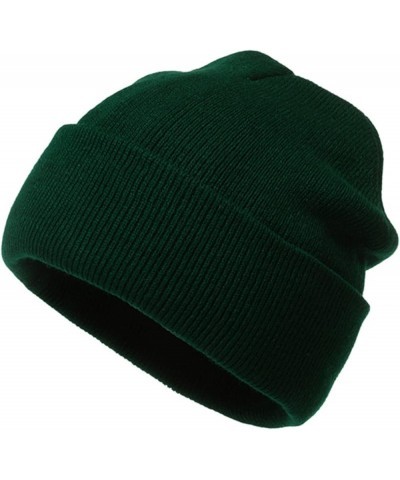 Neutral Outdoor Knitted Woolen 2021 Adult Warm Candy Hats Winter Hat Color Keep Baseball Caps Large Hats for Green-c $11.07 B...