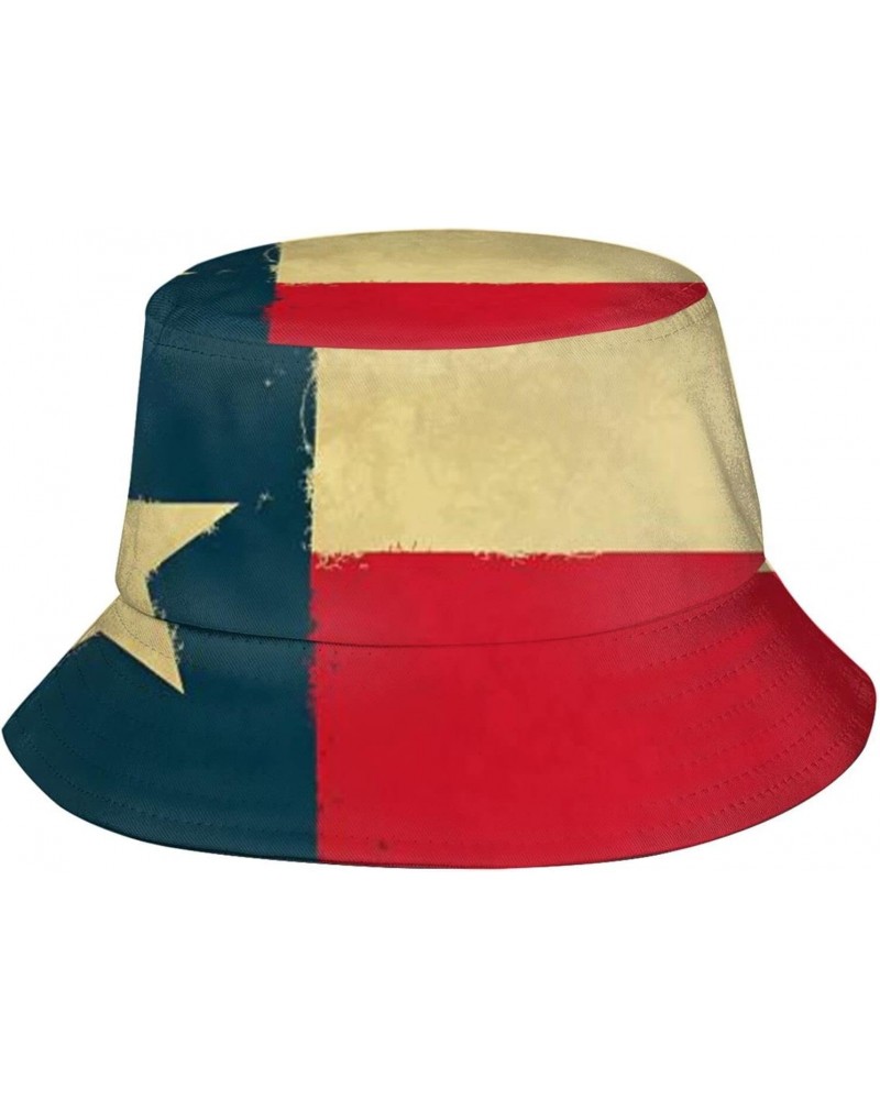 Bucket Cap,Texas Flag Bucket Hat Black and White Bucket Hat Fisherman Hat Sun Hat for Women Men $15.04 Bucket Hats