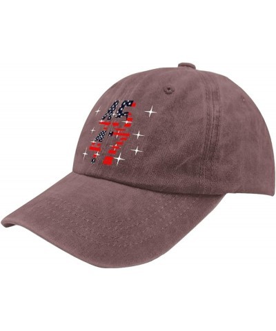 Ball Cap Republican Sport Caps for Men's Fashion Caps Breathable 45 47 Sun Hats Wine Red $7.99 Baseball Caps