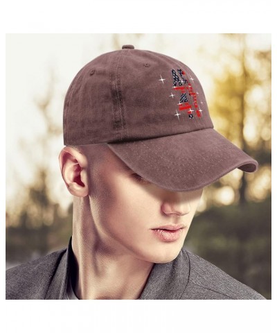 Ball Cap Republican Sport Caps for Men's Fashion Caps Breathable 45 47 Sun Hats Wine Red $7.99 Baseball Caps