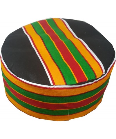 Decora Apparel African Kente Kufi Kofi Mens Hats, Gold Costume Kufi Hats for Men Women Headwear Red Yellow Green $15.89 Cowbo...