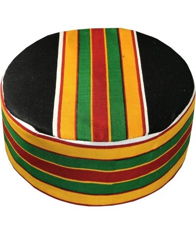 Decora Apparel African Kente Kufi Kofi Mens Hats, Gold Costume Kufi Hats for Men Women Headwear Red Yellow Green $15.89 Cowbo...