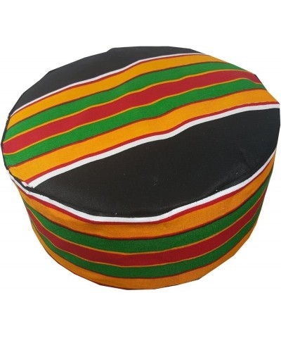 Decora Apparel African Kente Kufi Kofi Mens Hats, Gold Costume Kufi Hats for Men Women Headwear Red Yellow Green $15.89 Cowbo...