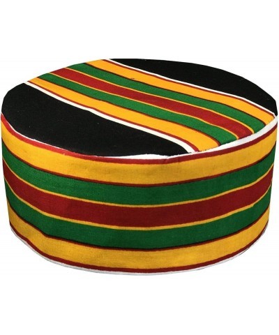 Decora Apparel African Kente Kufi Kofi Mens Hats, Gold Costume Kufi Hats for Men Women Headwear Red Yellow Green $15.89 Cowbo...