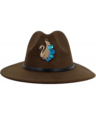 Men's and Women's Spring Fedora Hat Sun Hat Accessories Jazz Hat 24 $17.22 Fedoras