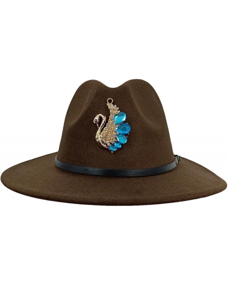 Men's and Women's Spring Fedora Hat Sun Hat Accessories Jazz Hat 24 $17.22 Fedoras